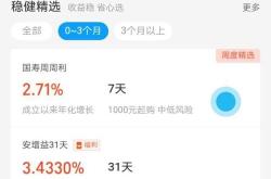 支付宝理财投资100收益是多少