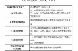 中国银行厦门分行等多家银行违法违规被处罚