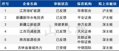 IPO在审企业名单，市场新动力与风险并存的经济镜像