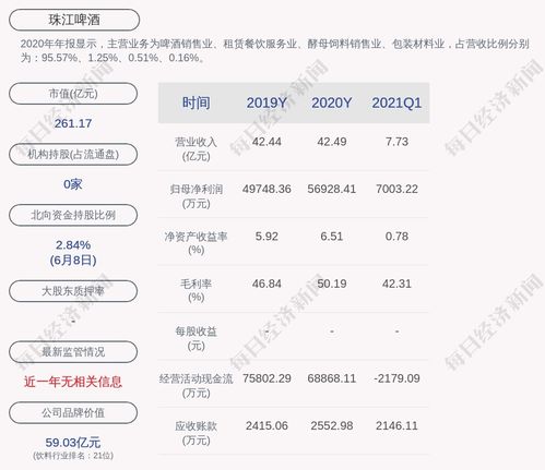 深度解析，珠江啤酒股票的投资价值与市场动态探析