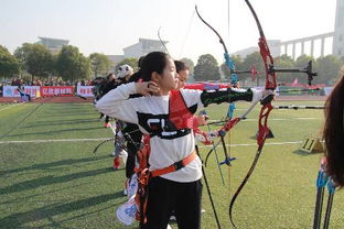 女孩射箭，意外中的完美一击