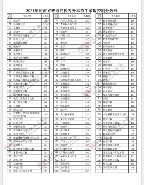 河南财经类大专分数线，了解、分析与规划